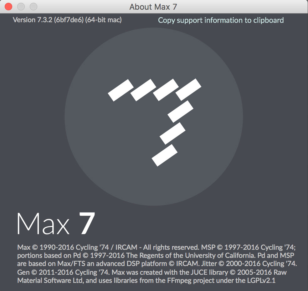 Max7.3.2リリースされました